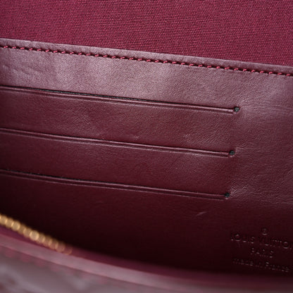 Louis Vuitton Vernis Rossmore MM Rouge Fauviste 10 of 13