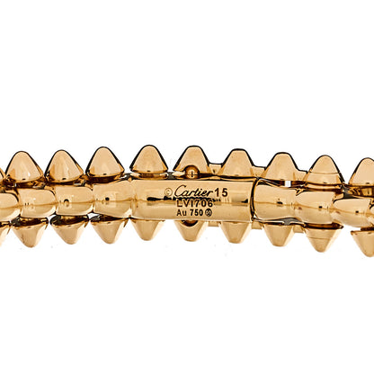 Cartier 18K Pink Gold Small Clash De Cartier Bracelet 15 3 of 4