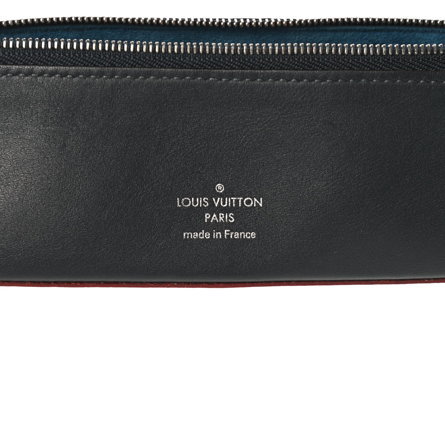 Monogram Elizabeth Pencil Pouch Black