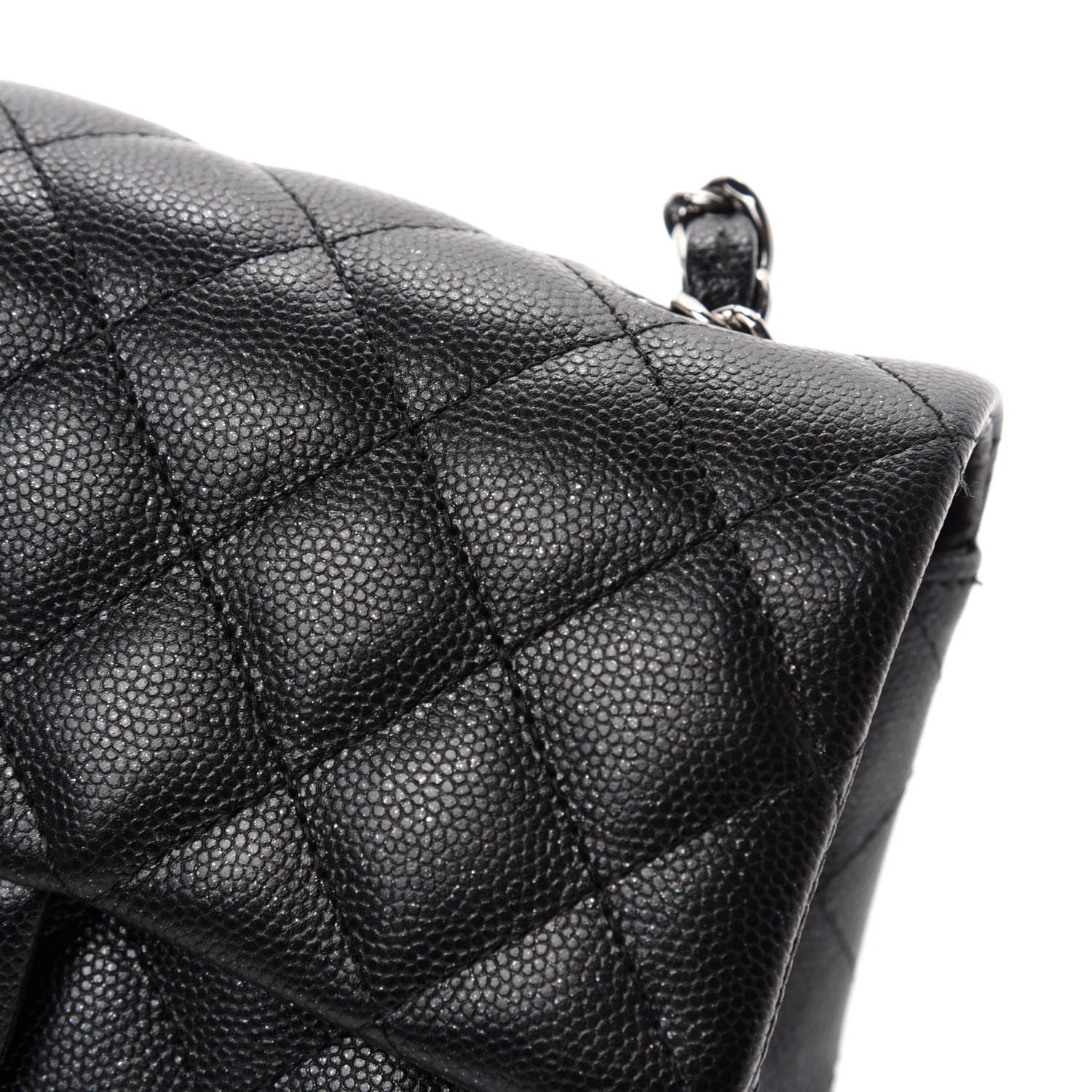 Chanel Caviar Quilted Mini Rectangular Flap Black 8 of 13