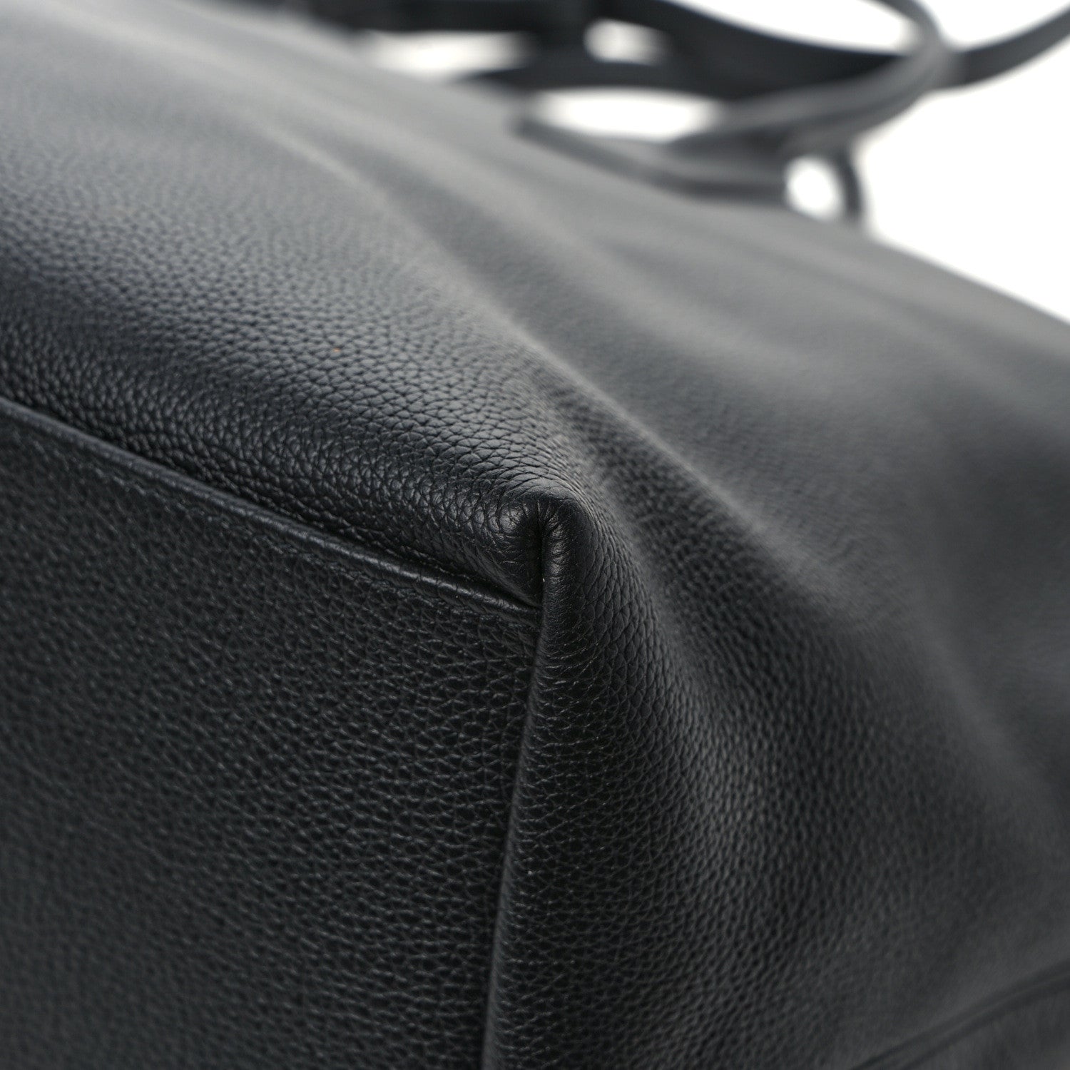 Saint Laurent Grained Calfskin Giant Bowling Bag Black 10 of 10