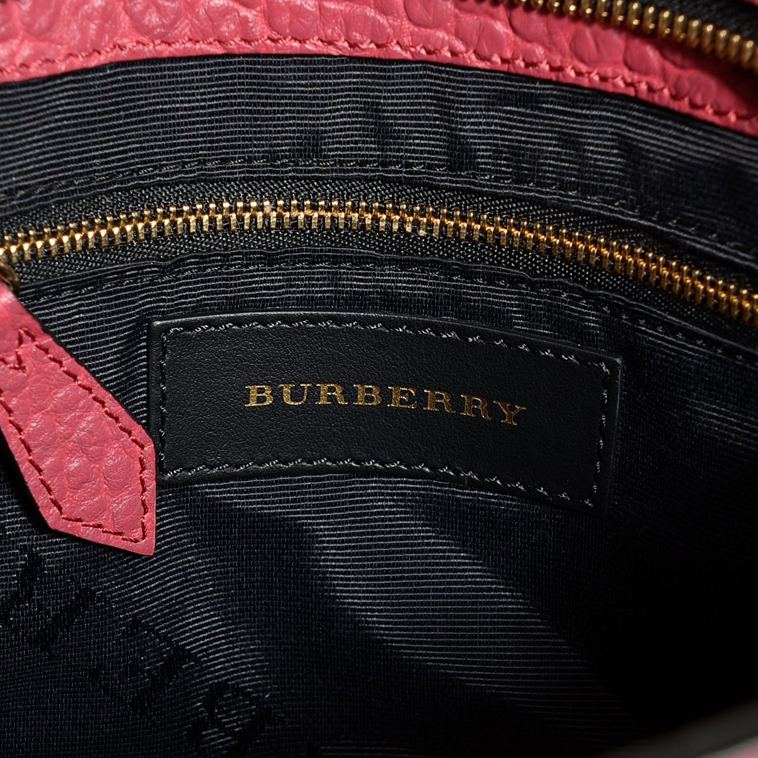 Burberry Signature Grain Small Clifton Bag Peony Rose 6 of 8