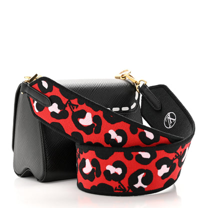 Louis Vuitton Epi Wild At Heart Twist Shoulder Bag PM Black 3 of 14