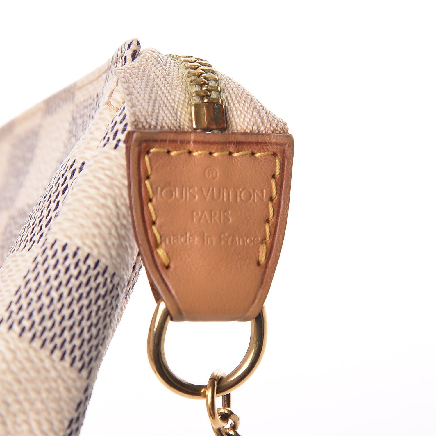 Louis Vuitton Damier Azur Mini Pochette Accessories 6 of 9