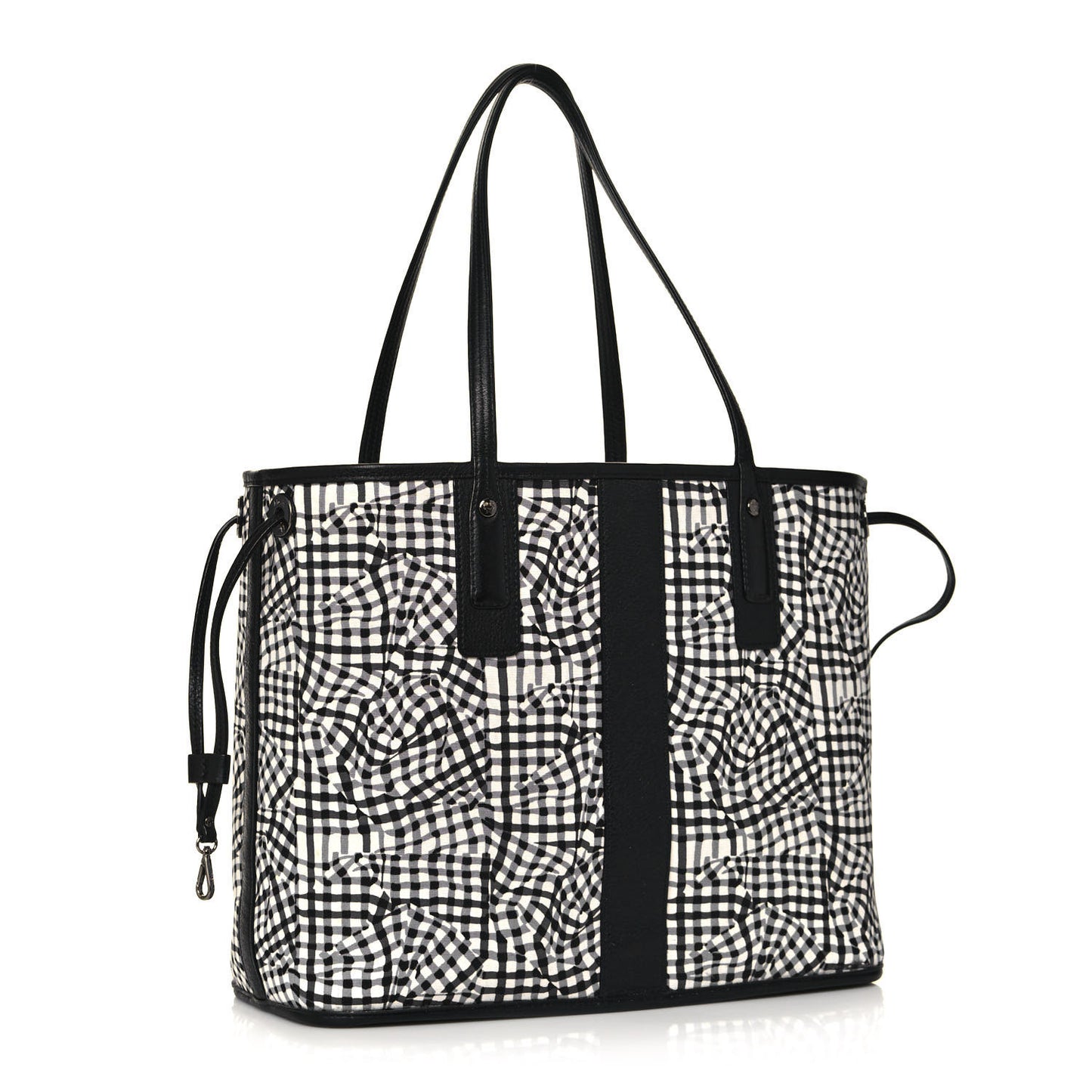 Visetos Medium Liz Reversible Shopper Tote Black