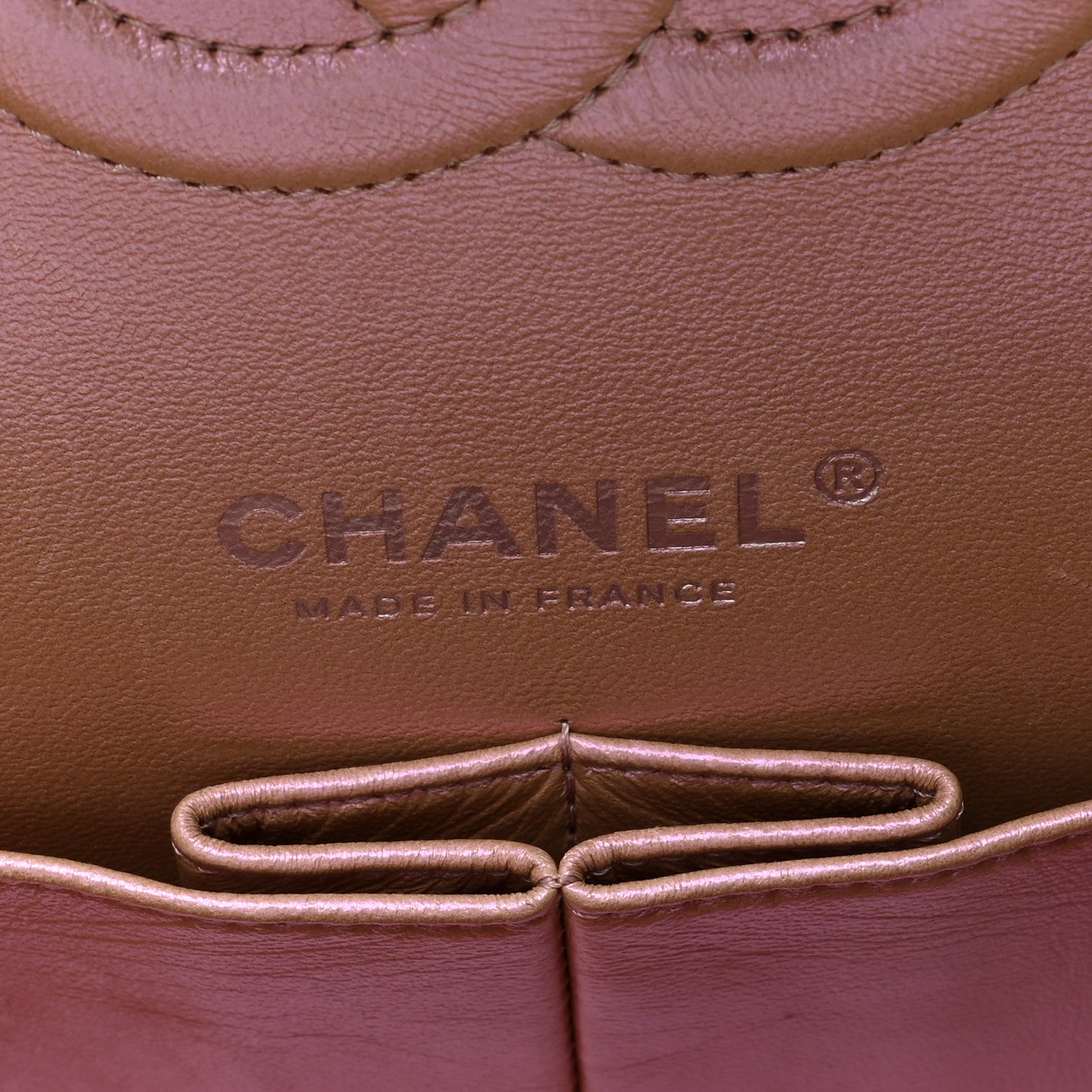 Chanel Iridescent Calfskin Quilted Medium Double Flap Pink 6 of 10