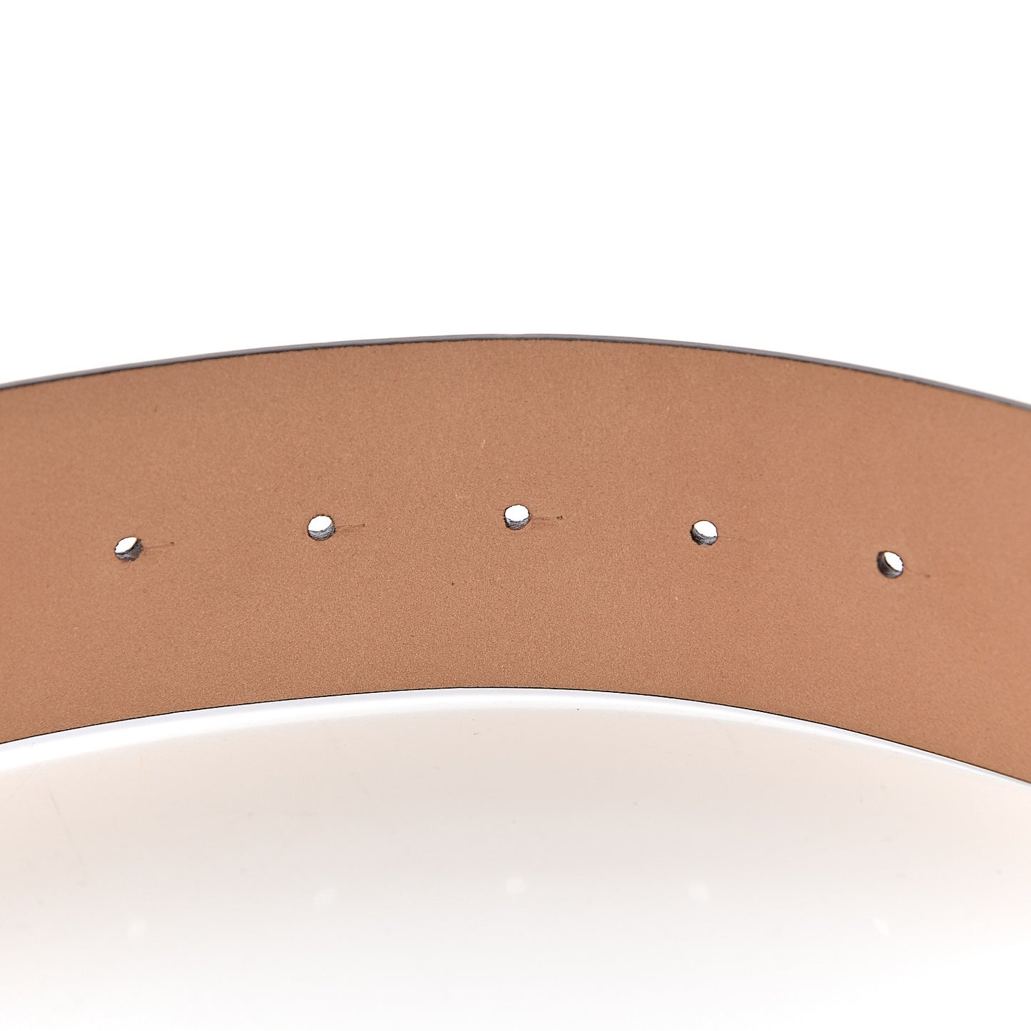 Calfskin CC Belt 85 34 Dark Brown