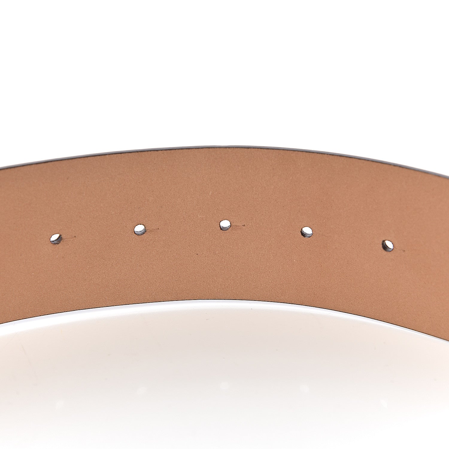 Chanel Calfskin CC Belt 85 34 Dark Brown 8 of 9