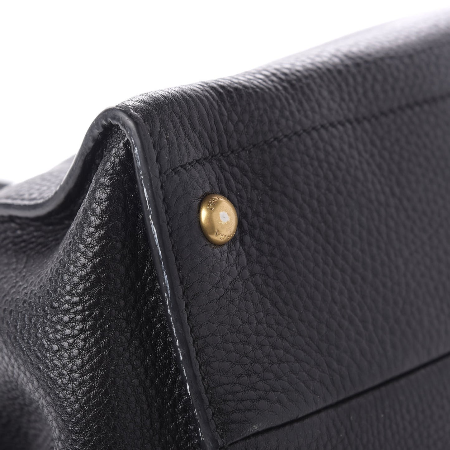 Vitello Daino Tote Black