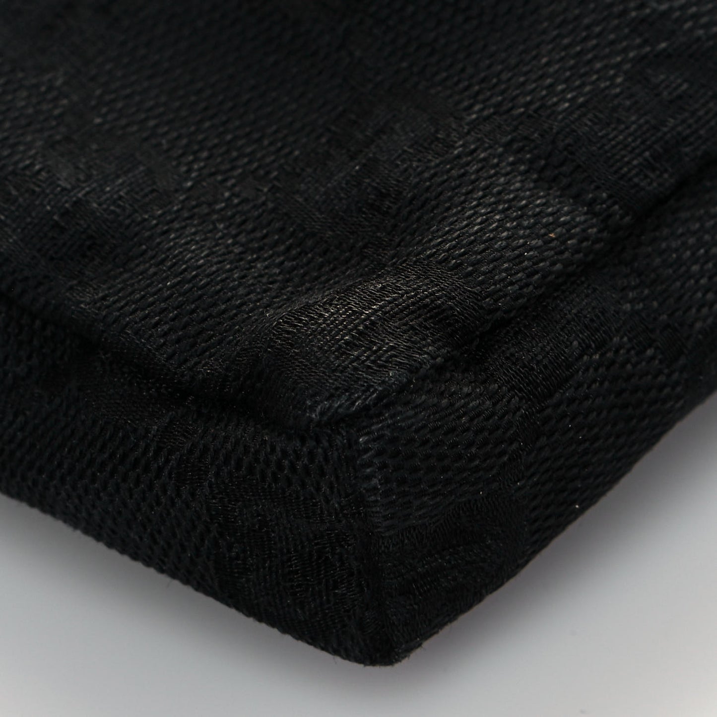 GG Monogram Double Pocket Belt Bag Black