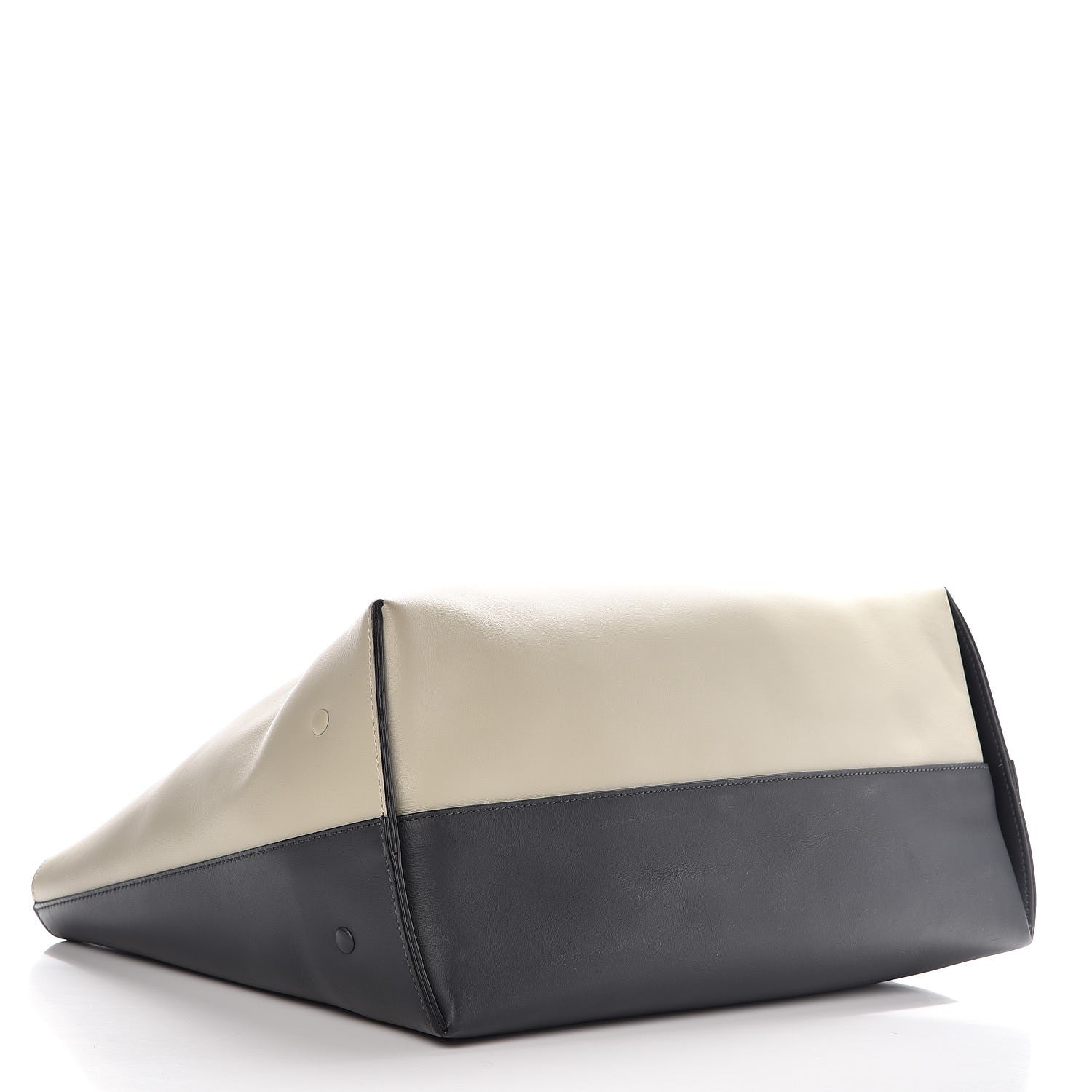 Chloe Smooth Calfskin Baylee Tote Beige Black 4 of 10