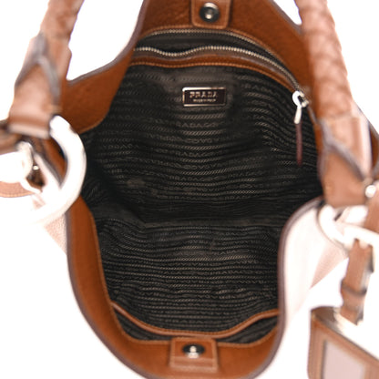 Prada Vitello Daino Hobo Nocciolo 5 of 11