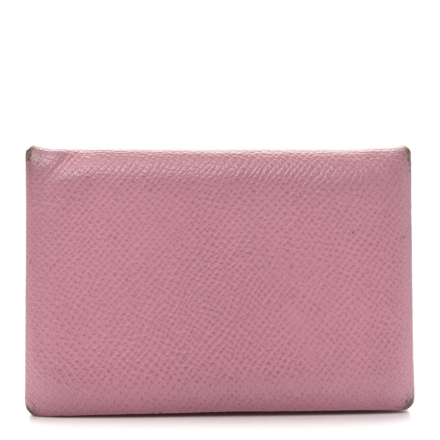 Hermes Epsom Calvi Card Case 5P Pink 1 of 9