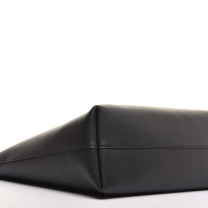 Saint Laurent Calfskin Large Shopping Tote Black 7 of 8