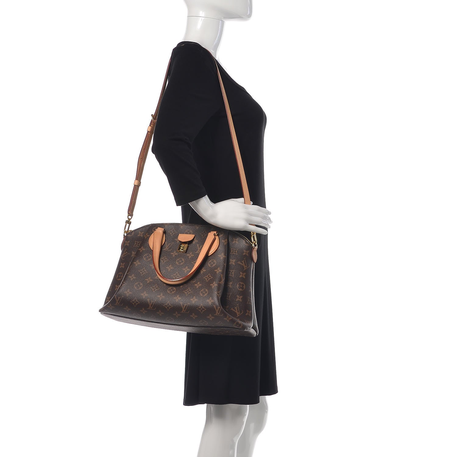 Louis Vuitton Monogram Rivoli MM 2 of 10