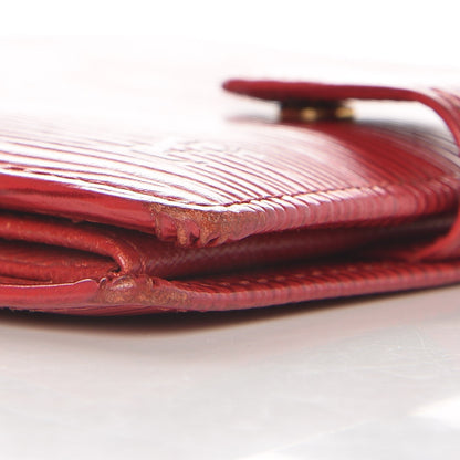 Louis Vuitton Epi Porte Billets Compact Wallet Red 16 of 16