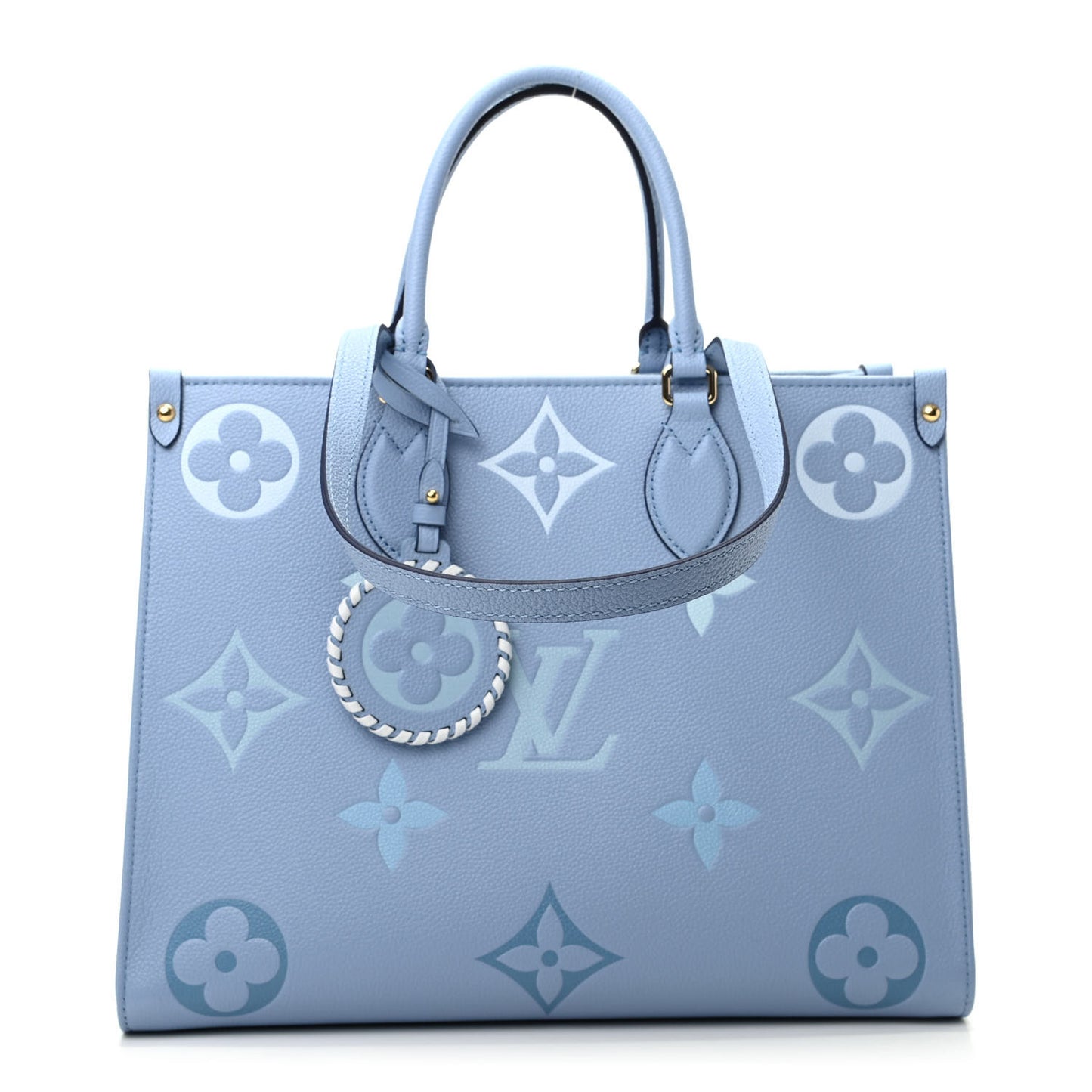 Empreinte Monogram Giant By The Pool Onthego MM Summer Blue