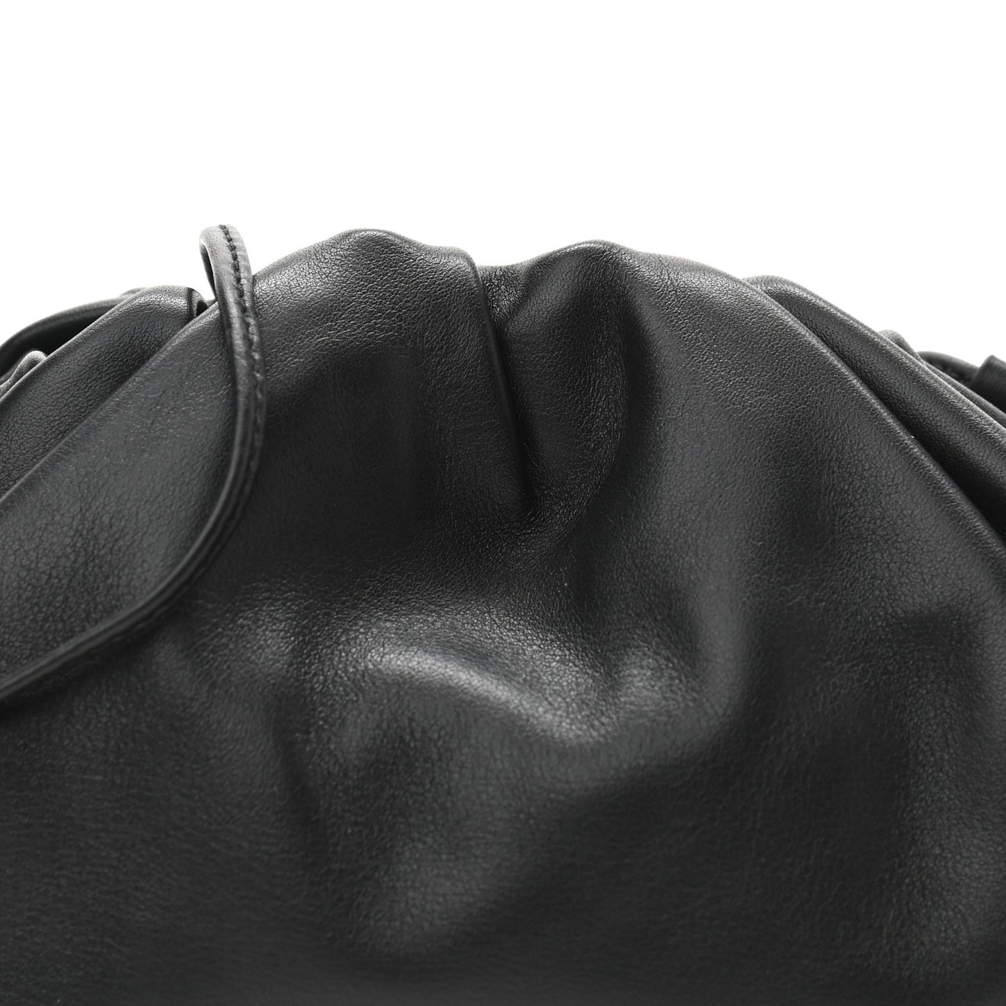 Butter Calfskin The Mini Pouch Black