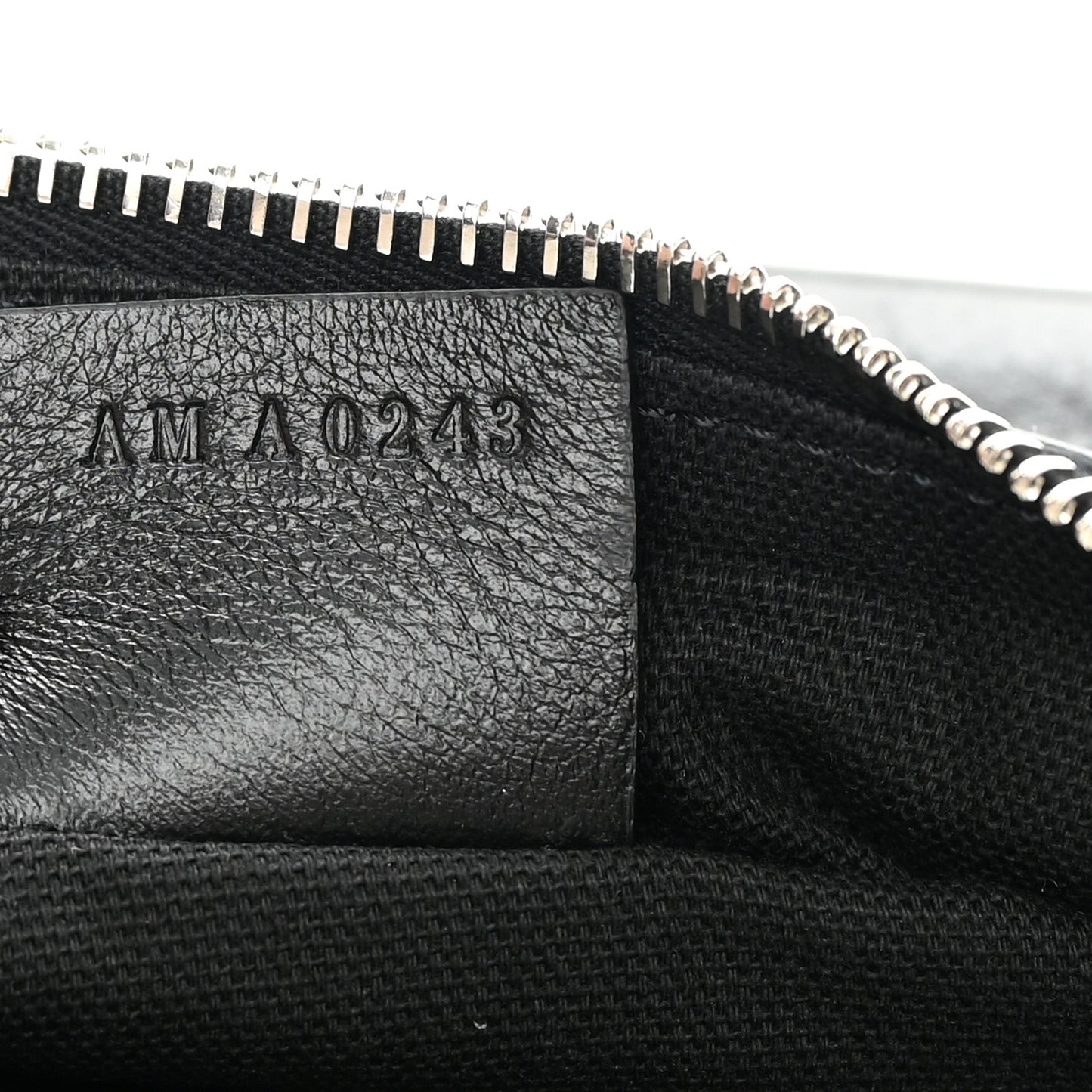 Tumbled Calfskin Mini Voyou Boyfriend Party Bag Black