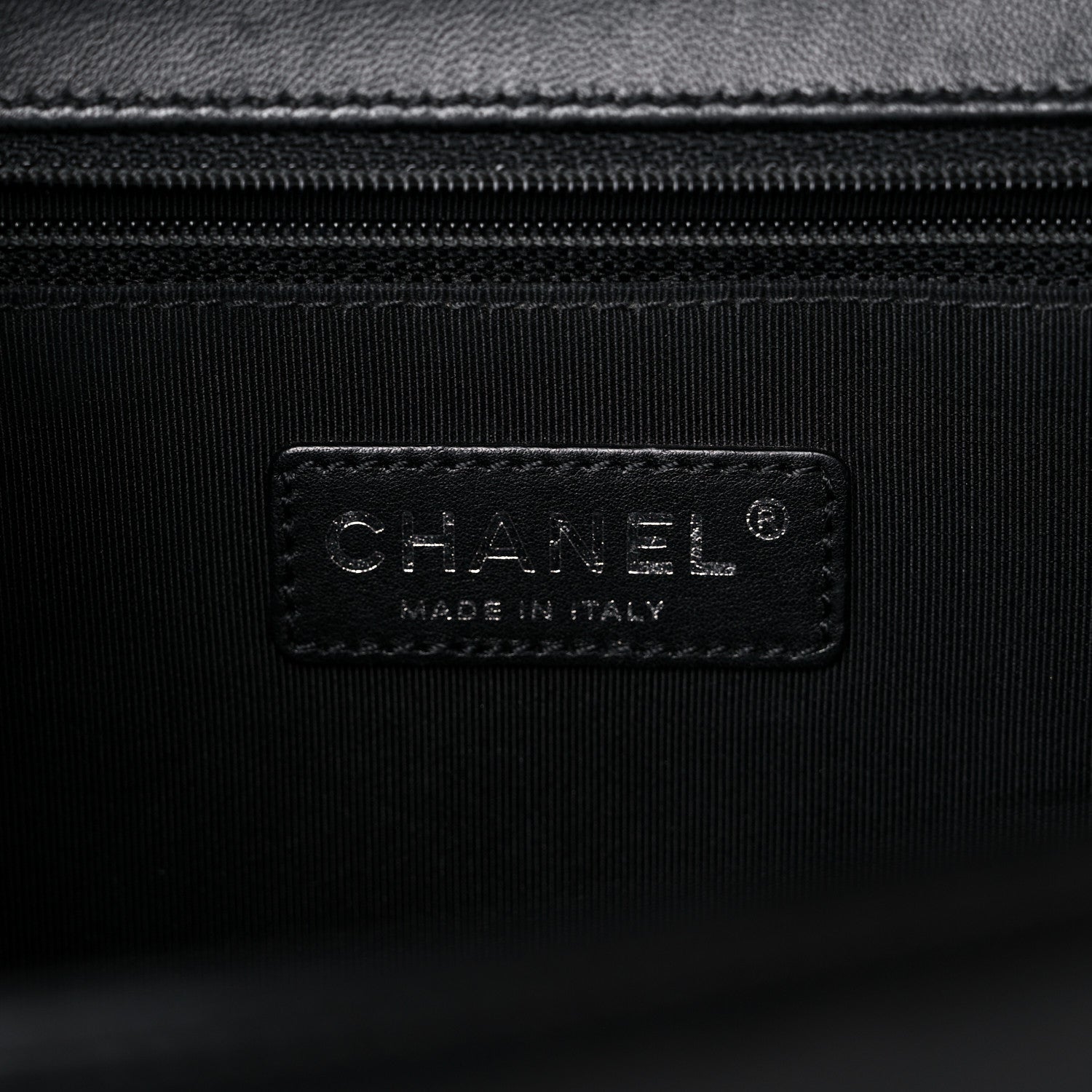 Chanel Lambskin Quilted New Medium Boy Flap Black 6 of 20