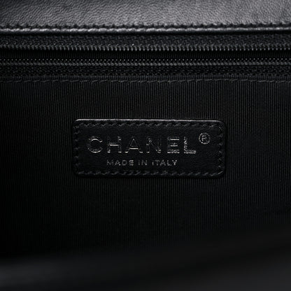 Chanel Lambskin Quilted New Medium Boy Flap Black 6 of 20