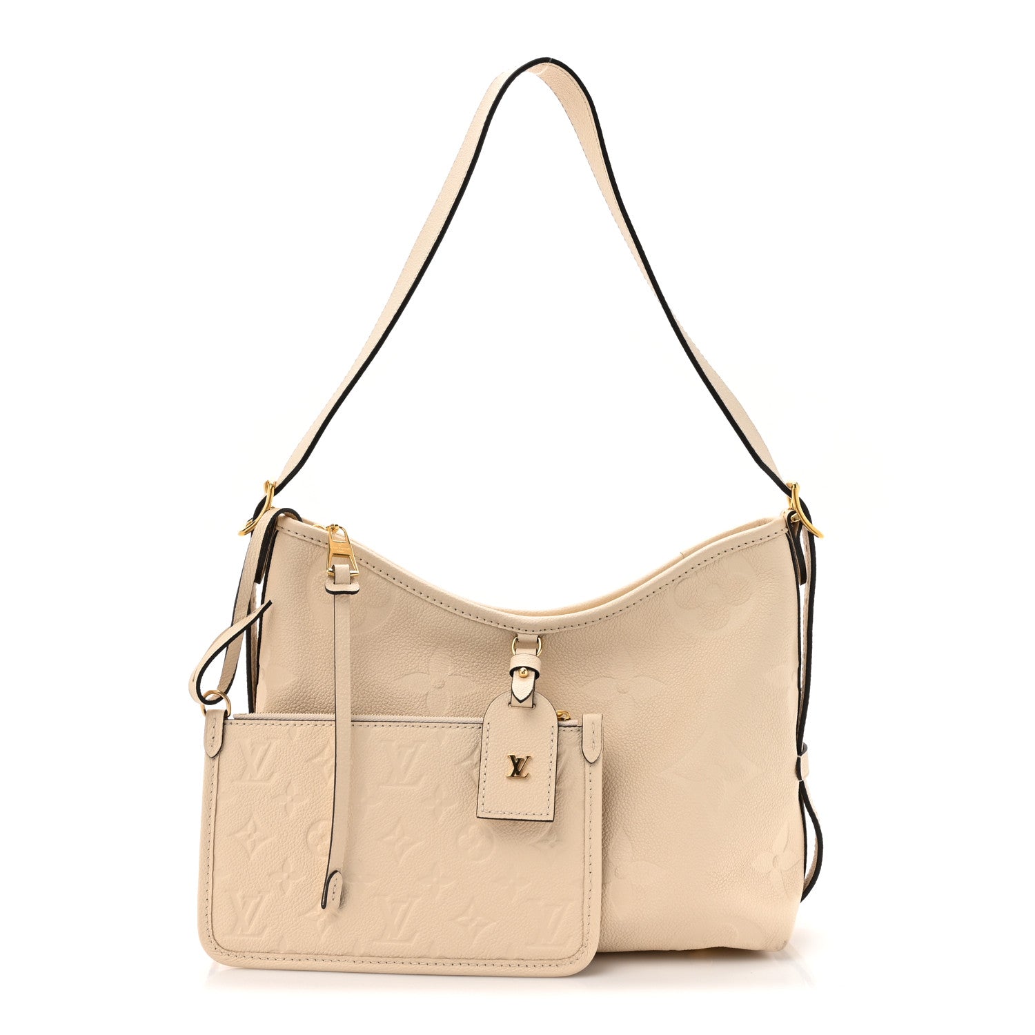 Louis Vuitton Empreinte Carryall PM Creme 3 of 13