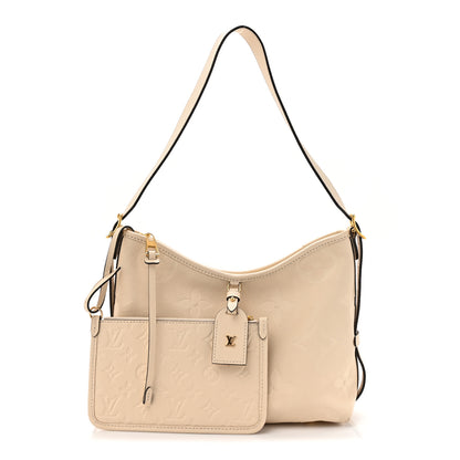 Louis Vuitton Empreinte Carryall PM Creme 3 of 13