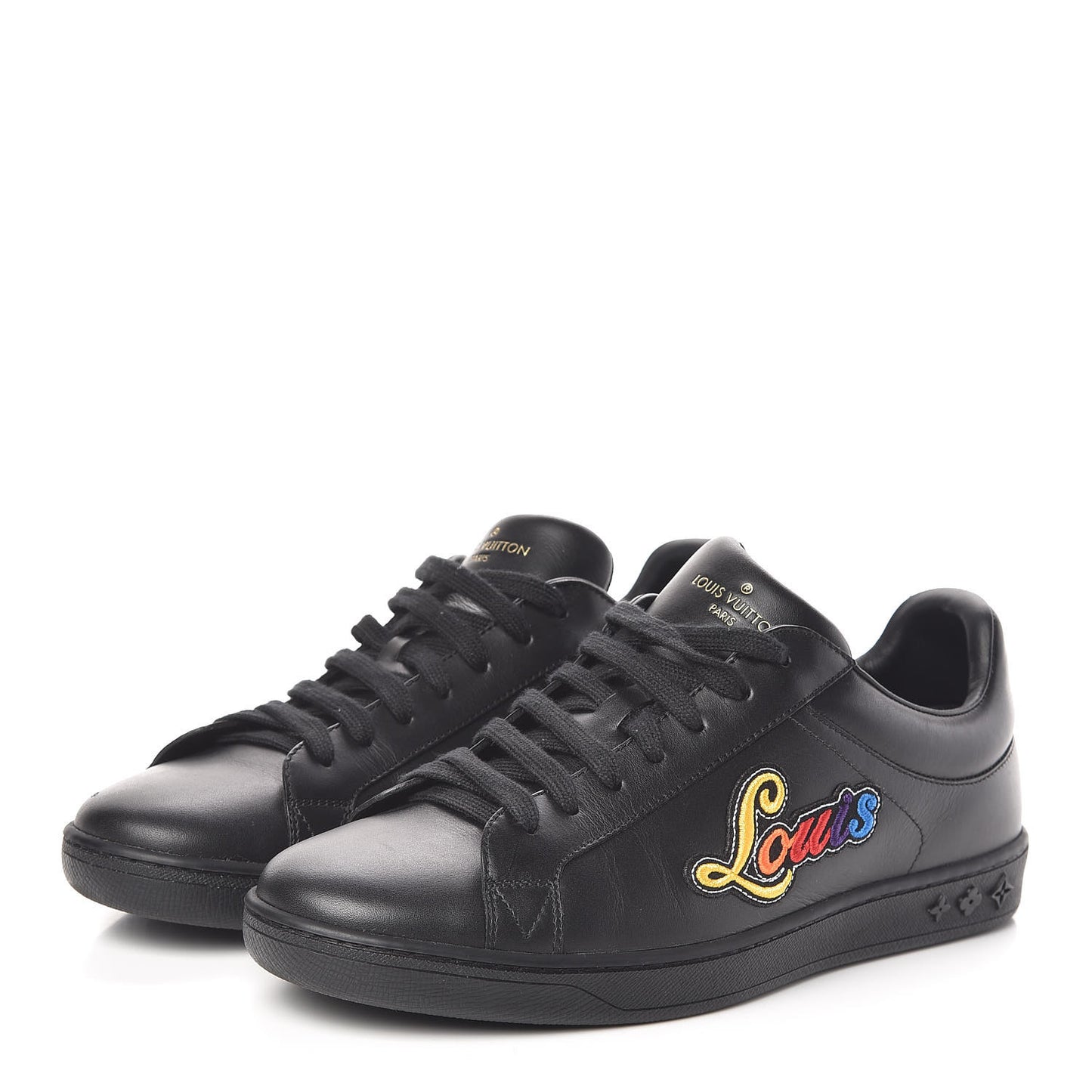 Calfskin Luxembourg Sneakers 7 Black
