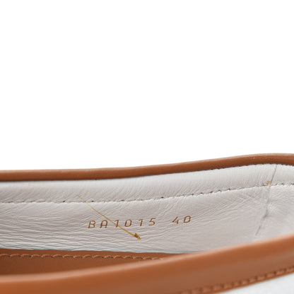 Louis Vuitton Calfskin Charm Moccasin Loafers 40 White 11 of 12