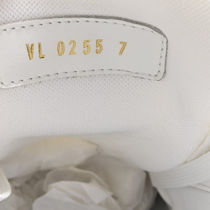 Louis Vuitton Calfskin Monogram Mens LV Trainer Sneakers 7 White 9 of 10