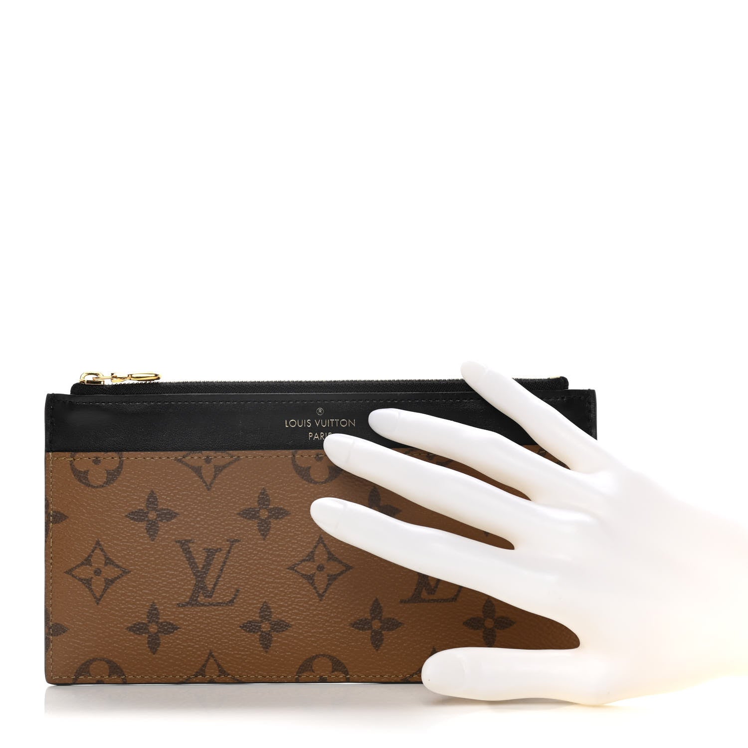 Louis Vuitton Reverse Monogram Slim Purse 2 of 8