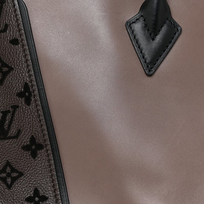 Louis Vuitton Cuir Orfevre Veau Cachemire Tote W GM Gris 7 of 17