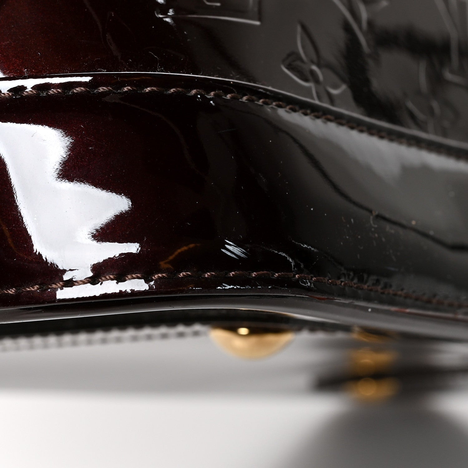 Louis Vuitton Vernis Alma GM Amarante 12 of 13