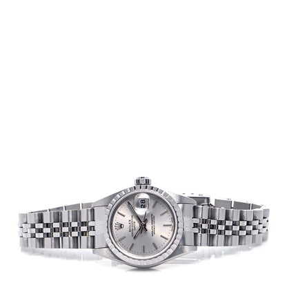 Rolex Stainless Steel 26mm Oyster Perpetual Date Watch Silver 69240 2 of 5