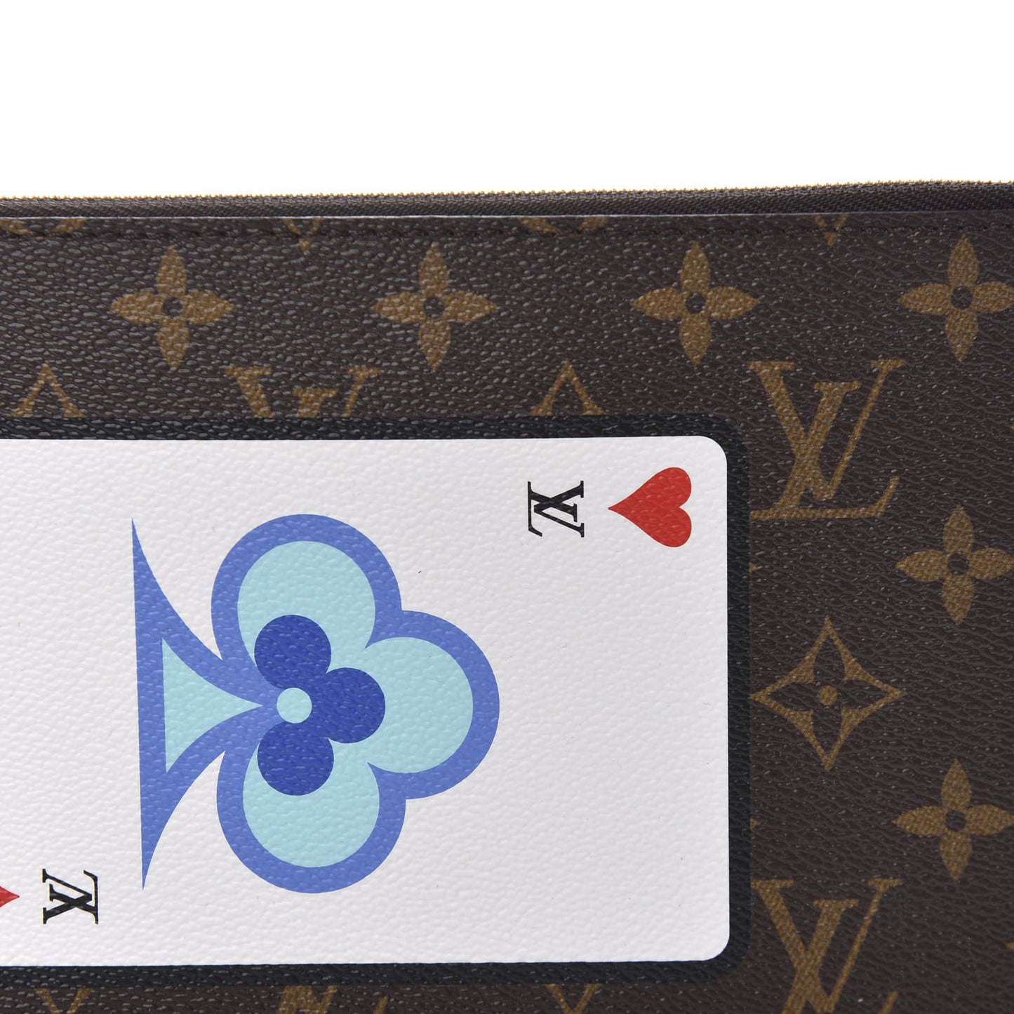 Monogram Game On Neverfull MM Pochette