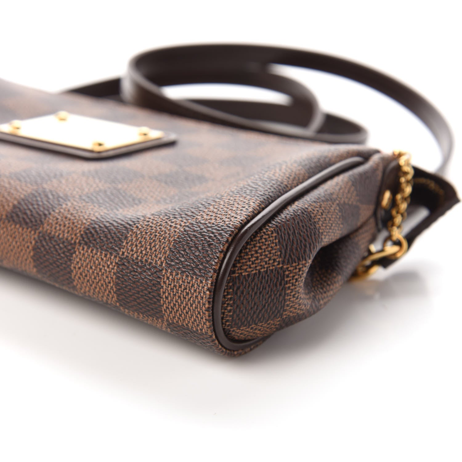 Louis Vuitton Damier Ebene Eva Clutch 7 of 10