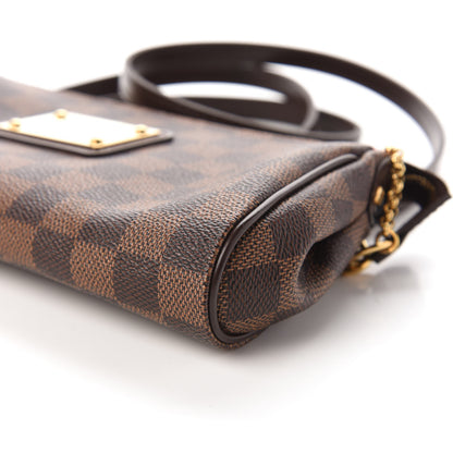 Louis Vuitton Damier Ebene Eva Clutch 7 of 10