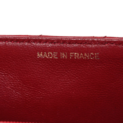 Chanel Lambskin Quilted Mini Square Flap Red 6 of 14