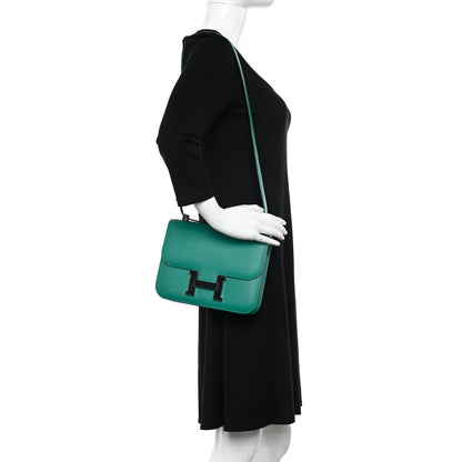 Hermes Epsom Constance 1-24 Vert Jade 2 of 13