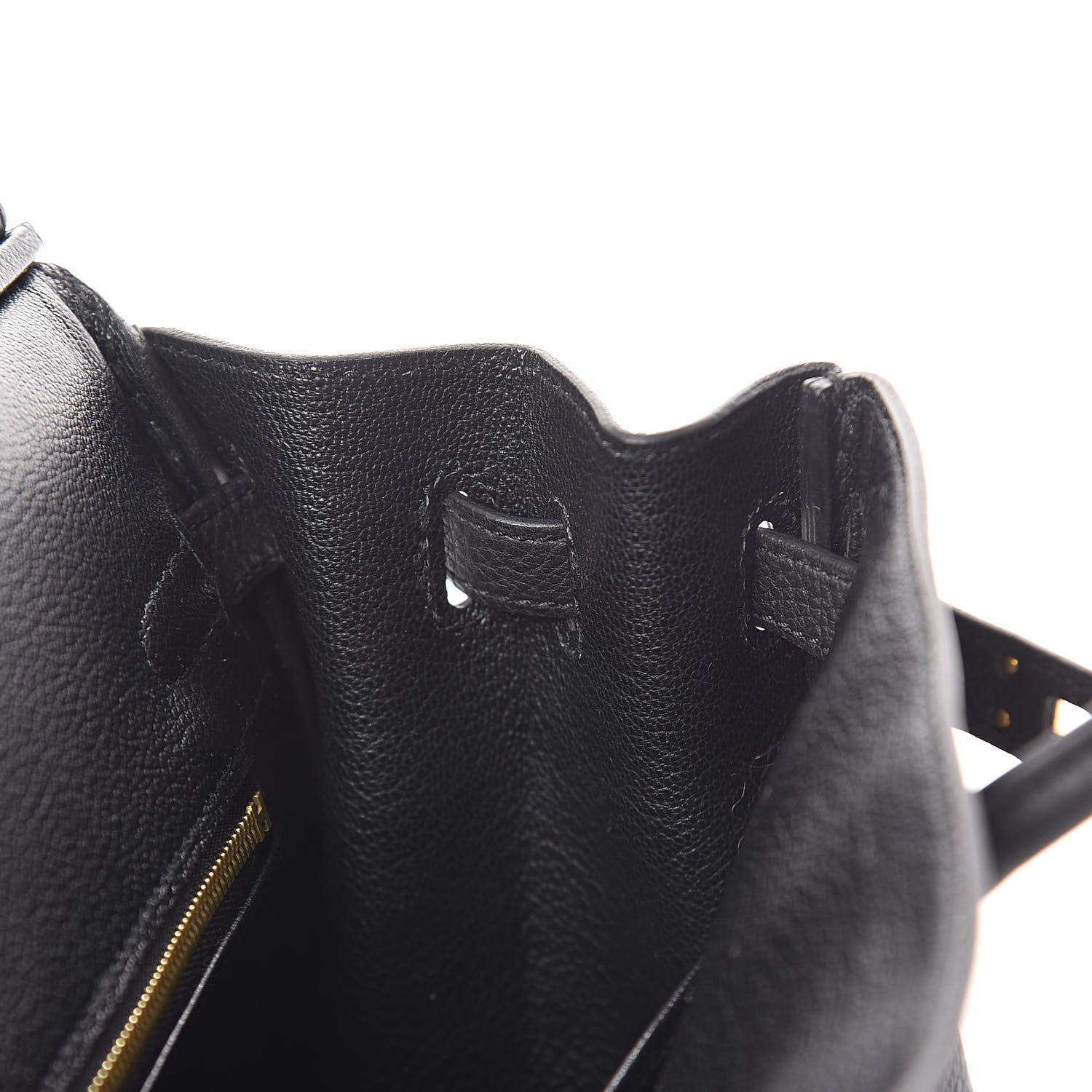 Hermes Togo Birkin 25 Black 12 of 34
