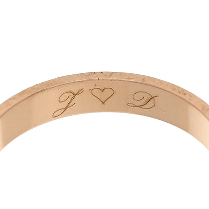 Cartier 18K Pink Gold 3.5mm LOVE Wedding Band Ring 60 9.25 5 of 5