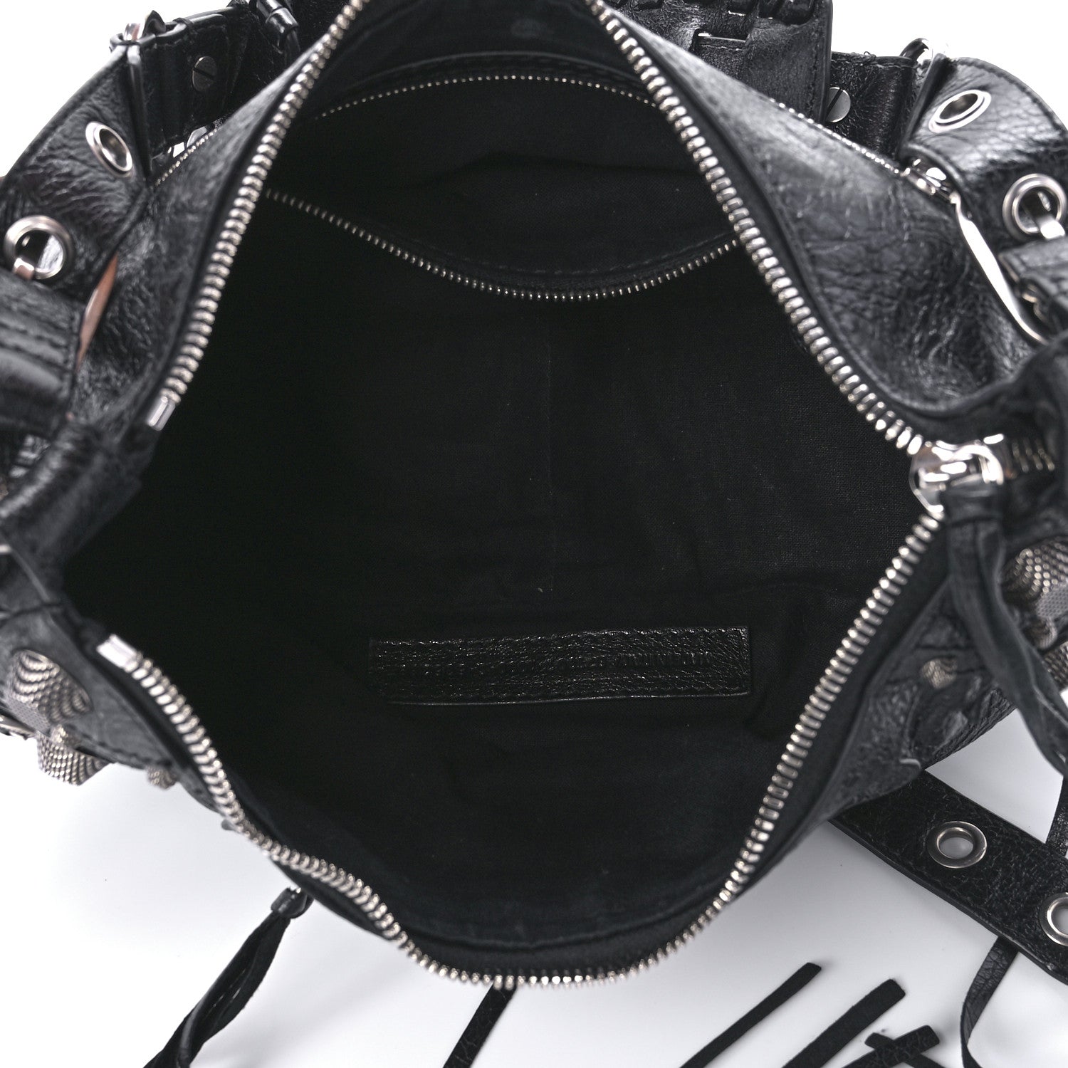 Balenciaga Agneau Arena Small Le Cagole Shoulder Bag Black 5 of 11