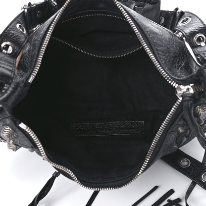 Balenciaga Agneau Arena Small Le Cagole Shoulder Bag Black 5 of 11