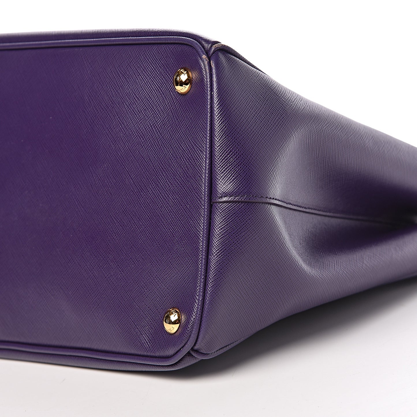 Saffiano Large Galleria Double Zip Tote Uva