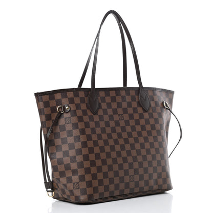 Louis Vuitton Damier Ebene Neverfull MM 3 of 10