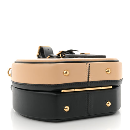 Louis Vuitton Calfskin Petite Boite Chapeau Black Beige 4 of 11