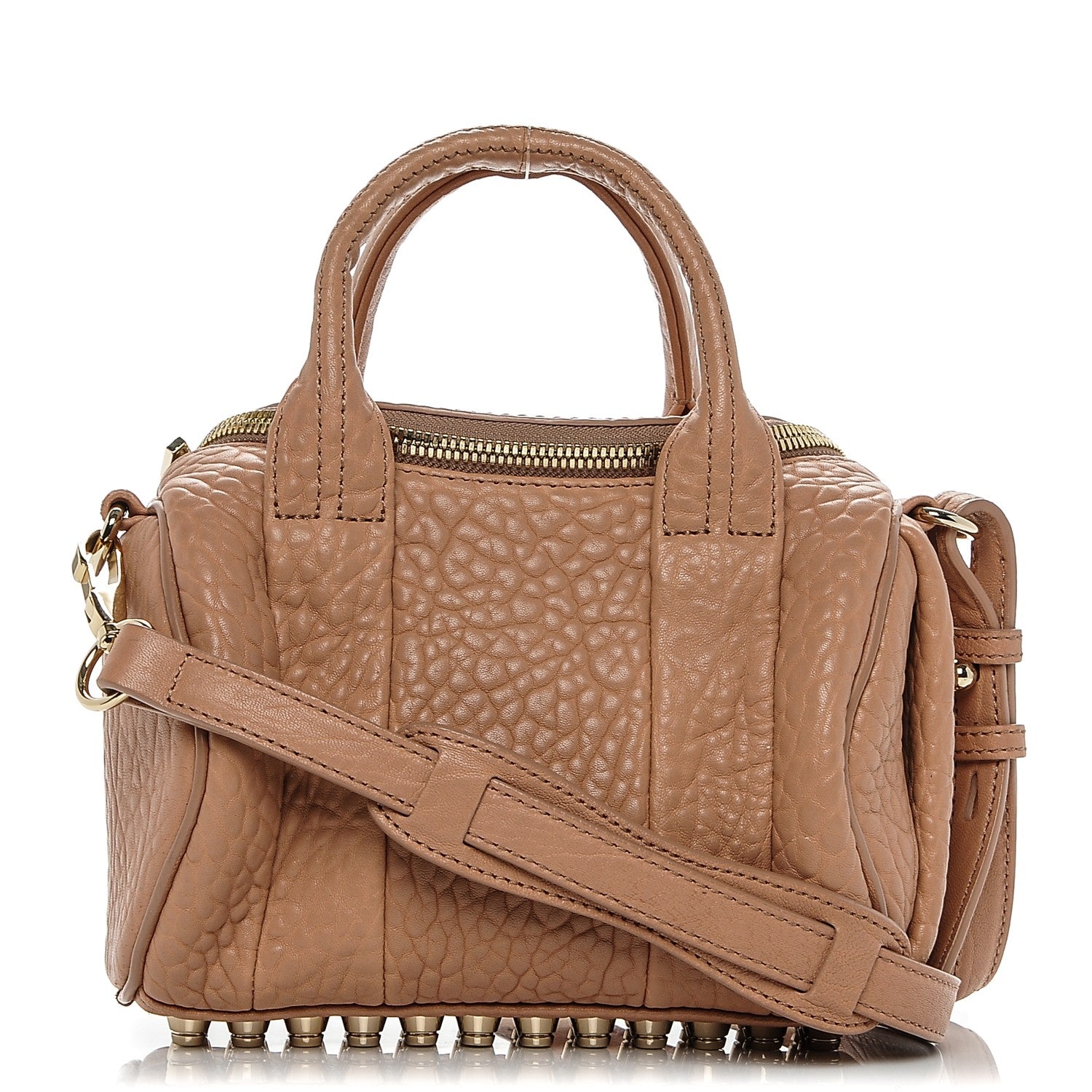 Alexander Wang Pebbled Lambskin Mini Rockie Blush Pale Gold Hardware 1 of 6