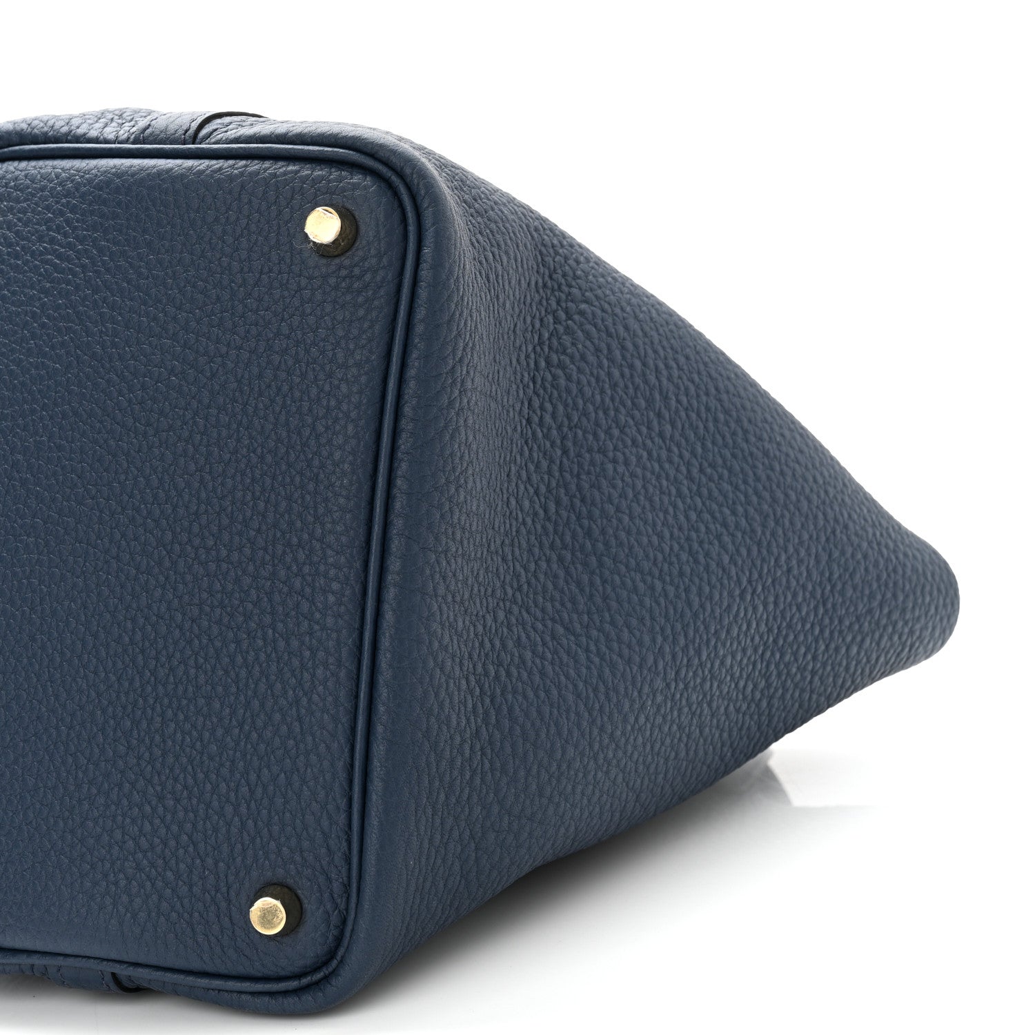 Hermes Taurillon Clemence Picotin Lock 18 PM Bleu De Prusse 9 of 10
