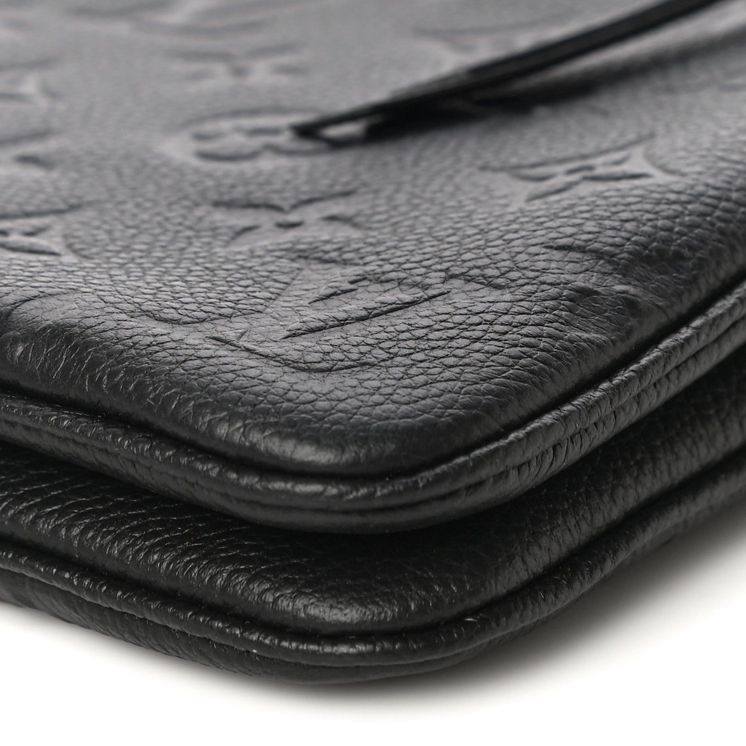 Louis Vuitton Empreinte Double Zip Pochette Black 9 of 10