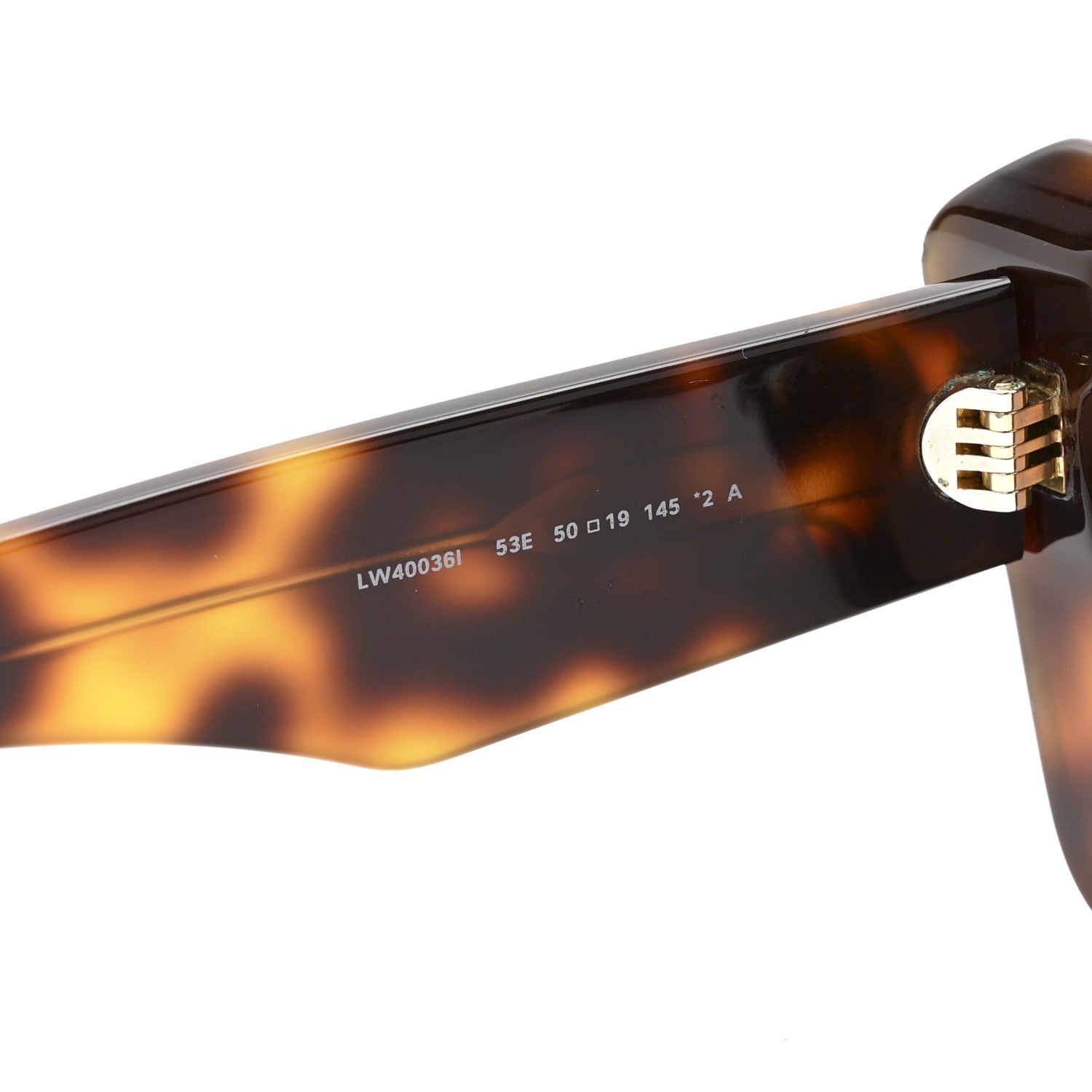 Loewe Acetate Cat Eye Sunglasses LW40036I Tortoise 1854512